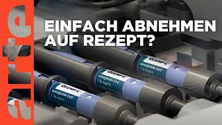 Fettleibigkeit Abnehmen auf Rezept  ARTE Info Plus [upl. by Obeng915]