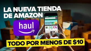 Amazon Haul nueva competencia a Temu y Shein  como vender y comprar [upl. by Yelsa]