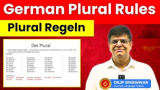 Der Plural  German Plural Rules  How to learn the German Plural endings  Learn German in Hindi [upl. by Dulci911]