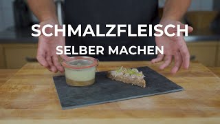 Schmalzfleisch selber machen  Nix für Kalorienzähler 😂 [upl. by Aidnyl]