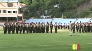 Grenada Cadet Corps Commandants Parade 2012 Part 1mp4 [upl. by Hildegaard]