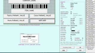 Item Barcode Printing in BUSY Hindi [upl. by Hanleigh]