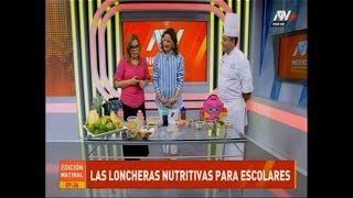 Loncheras nutritivas para escolares [upl. by Idnyl269]