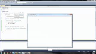 C Beginners Tutorial  39  StreamWriter pt 1 [upl. by Dene]