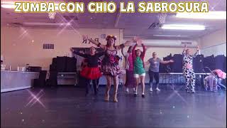 LLORONA REMIX ZUMBA CON CHIO la sabrosura [upl. by Nimar968]