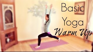 10 Min Yoga Warm Up  Basic Yoga Flow Warm Up Routine  ChriskaYoga [upl. by Nivaj]