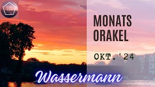 Wassermann ♒️ Orakel für Oktober 2024 🫶 Seelenpartner wahre Liebe 🧡 aber auch Herausforderungen [upl. by Anelim563]