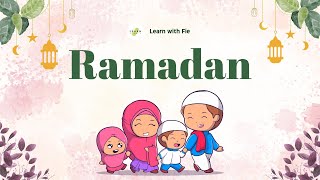 Lean about Ramadan  Kids Educational Video [upl. by Althea]