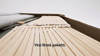 SLATTUM littana muttei lättänä  IKEA Suomi [upl. by Yroger]