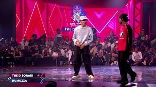 THE D SORAKI Dance Battle 3 of 4  Round 1 of 2  Red Bull Dance Your Style World Final 2022 [upl. by Adleremse793]