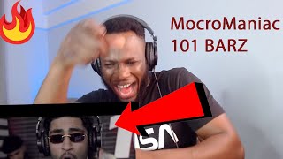 MocroManiac  Wintersessie 2020  101Barz REACTION [upl. by Sirref]