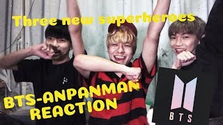 BTS 방탄소년단  ANPANMAN Reaction Eng Sub PODTV 6th episode [upl. by Eilrebmik]