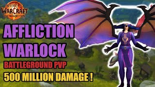 Affliction Warlock AB Battleground PvP quotDestructionquot  WoW War Within [upl. by Lonna]