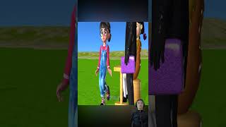 Troll Game  Squid Game Face Makeup Nice or Error 5 Times Challenge Tani Win shorts [upl. by Nairadas273]