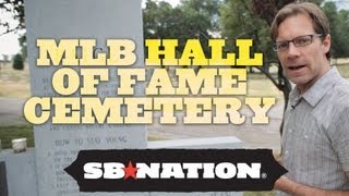 MLB Hall of Fame Cemetery with Rob Neyer [upl. by Ojeillib670]