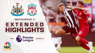 Newcastle United v Liverpool  PREMIER LEAGUE HIGHLIGHTS  8272023  NBC Sports [upl. by Hgielrebma249]