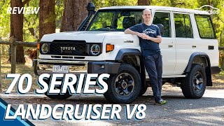 2024 Toyota LandCruiser 70 Series V8 Review  What is all the fuss about [upl. by Maxentia]