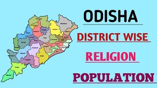 Odisha District wise Religion Population  Main Religion in Odisha State Districts  The Honest [upl. by Rudolfo219]