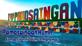 PAMOSAINGAN HYMN performed by Jerry Siman [upl. by Ivanah]