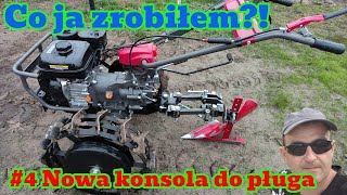 Orka glebogryzarką hortmasz HGS x620n  nowa konsola do pługa [upl. by Ttirrem]