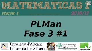 PLMan Fase 3 1 812016 [upl. by Erastes]