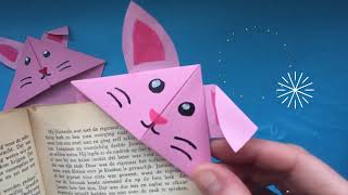 ★ ORIGAMI Z Papieru JAK ZROBIĆ ZAKŁADKĘ DO KSIĄŻKI ★ Co Można Zrobić Z Papieru  łatwe origami [upl. by Netsrak]