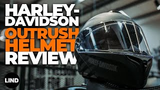 HarleyDavidson Outrush Helmet  Review [upl. by Yrrok]