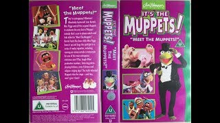 Its the Muppets  quotMeet the Muppetsquot UK VHS 1994 [upl. by Llamaj]