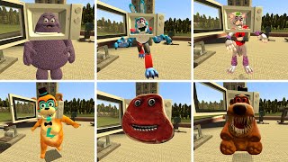 I Created The ULTIMATE FNAF EXPERIMENT Animatronic MUTANT CHARACTERS JUMPSCARES in Boneworks VR [upl. by Kiraa]