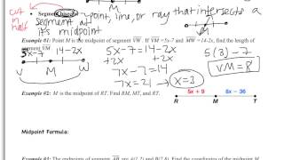 13 Use Midpoint and Distance Formulas [upl. by Blanca632]