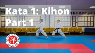 Shotokan Kata 1 Kihon Part 1 The fundamentals [upl. by Nedra]