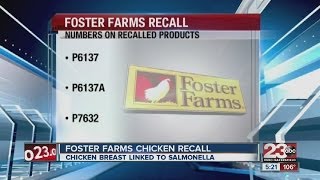 Foster Farms chicken recall [upl. by Behm]