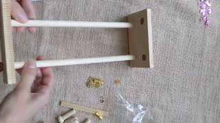 DIY Unpacking the bead weaving kit handmade beads [upl. by Ailyt524]