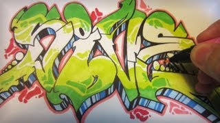 Crackle Graffiti Blackbook Piece [upl. by Cly169]