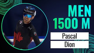 Pascal DION CAN  Winner  1500m Men  Gdansk 2024  ShortTrackSkating [upl. by Declan467]