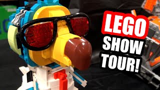 BrickFair Virginia 2021 LEGO Convention Tour [upl. by Ahsienahs371]