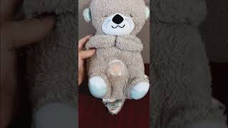 Fisher Price Soothe N Snuggle Otter Plush Belly Moves Breathes Calming Toy [upl. by Vahe240]