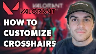 VALORANT Console How to Change amp Customize Crosshairs Tutorial [upl. by Assirt]