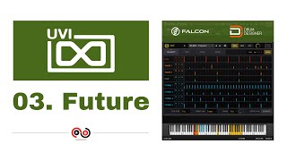 UVi Falcon Drum Designer  03 Future Presets [upl. by Aitital]