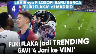 Era Fliki Flaka Saat Gavi dimasukan cuma buat Ngeledek VINI ‘4 Jari untuk 4 Gol’ Offside Trap [upl. by Ikin]