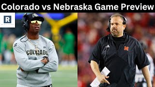 Colorado vs Nebraska Game Preview  College Football Game Predictions [upl. by Alaehs]