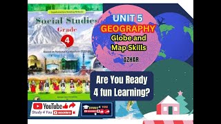 I Discovered the FUN Way to Learn Globe and Map Skills Unit 5 Globe and Map skill for 4 class SST [upl. by Stefanac]