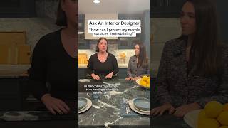 Ask an interior designer how to prevent staining on marble surfaces  interiordesign marble nyc [upl. by Attenra]