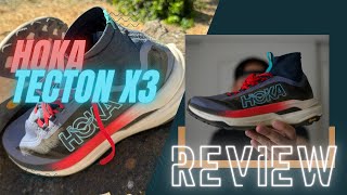 Hoka Tecton X3 Review [upl. by Japheth]