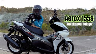 Aerox 155 ReviewTop SpeedAcceleration TestBROS Motorides [upl. by Mellman688]