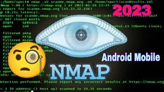 How To Use Nmap in Mobile  Ethical Hacking [upl. by Sille836]