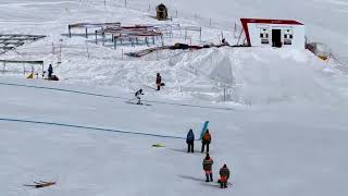 Lauberhorn downhill training [upl. by Irak783]