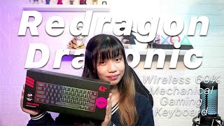 Wireless Mechanical Gaming Keyboard  Redragon Draconic K530 Unboxing Review  Datablitz PH [upl. by Ferretti]