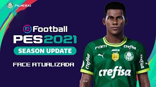 ESTEVÃO PES 2021 PALMEIRAS COMO FAZER  FACE EDIT [upl. by Garrek]