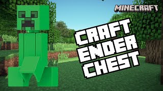 How to Craft Ender Chest in Minecraft 2024 [upl. by Idnam650]